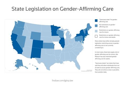 19 states have laws restricting gender-affirming care, some with the possibility of a felony charge